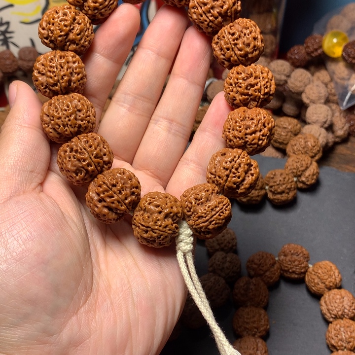 金刚菩提手串蜂窝尺寸22.5