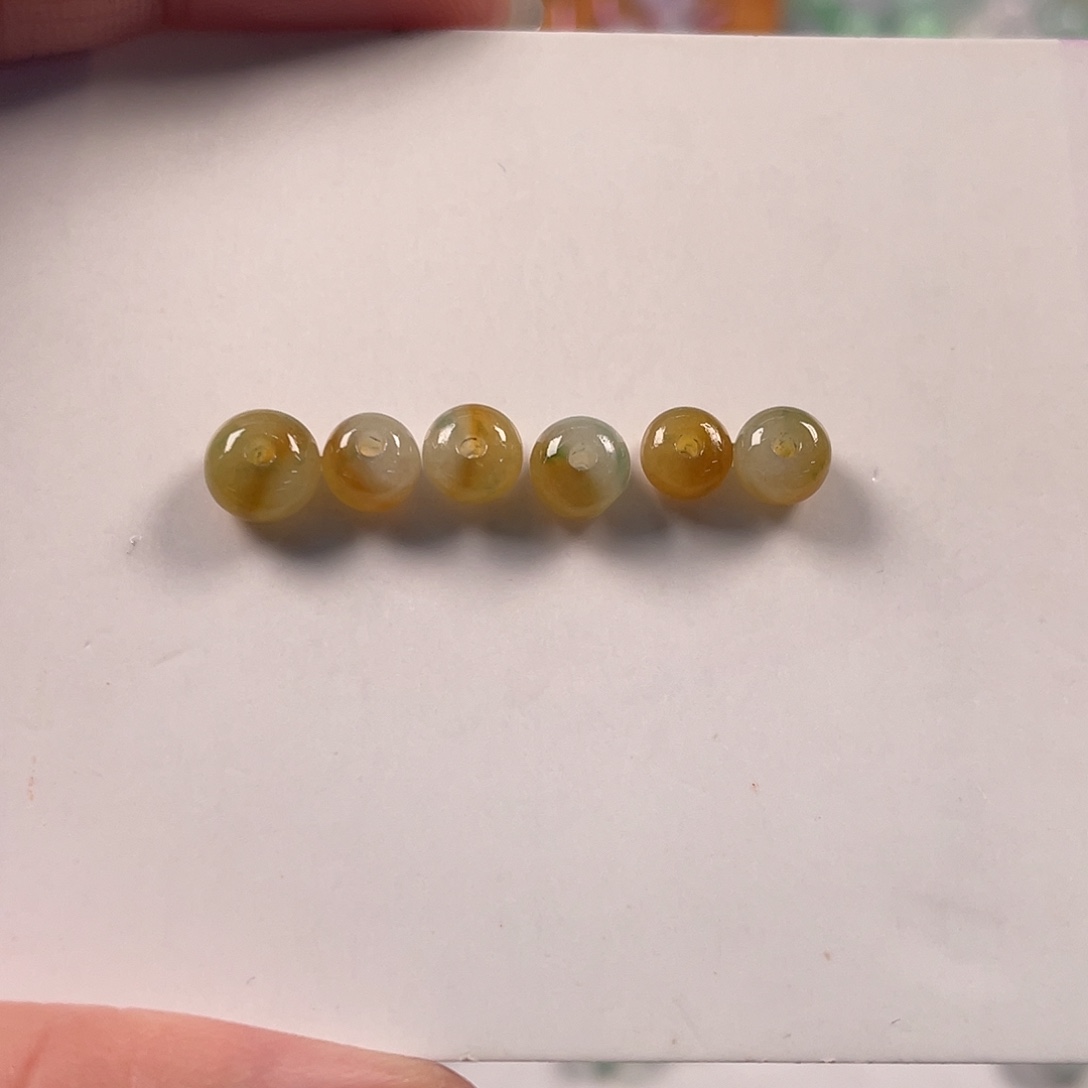 定制翡翠未镶嵌6颗