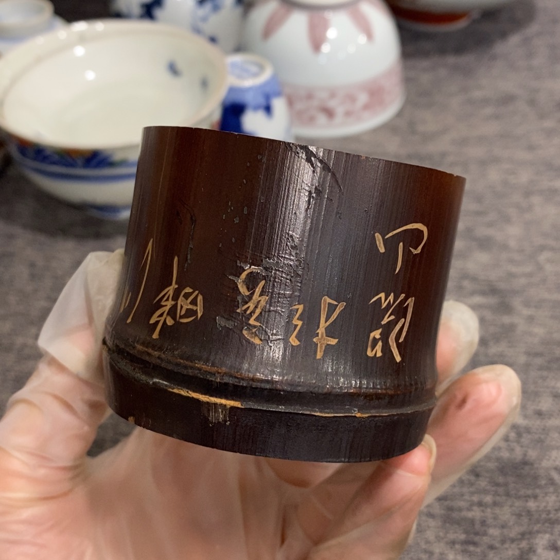 紫砂茶杯光非常漂亮好看的花瓶