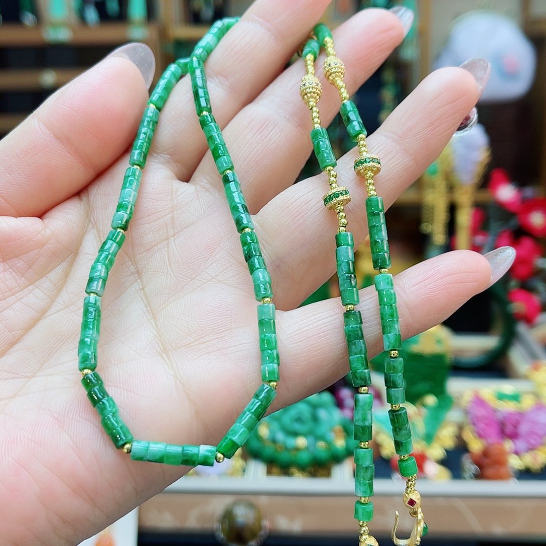 颈饰合金翡翠48小时鉴赏期