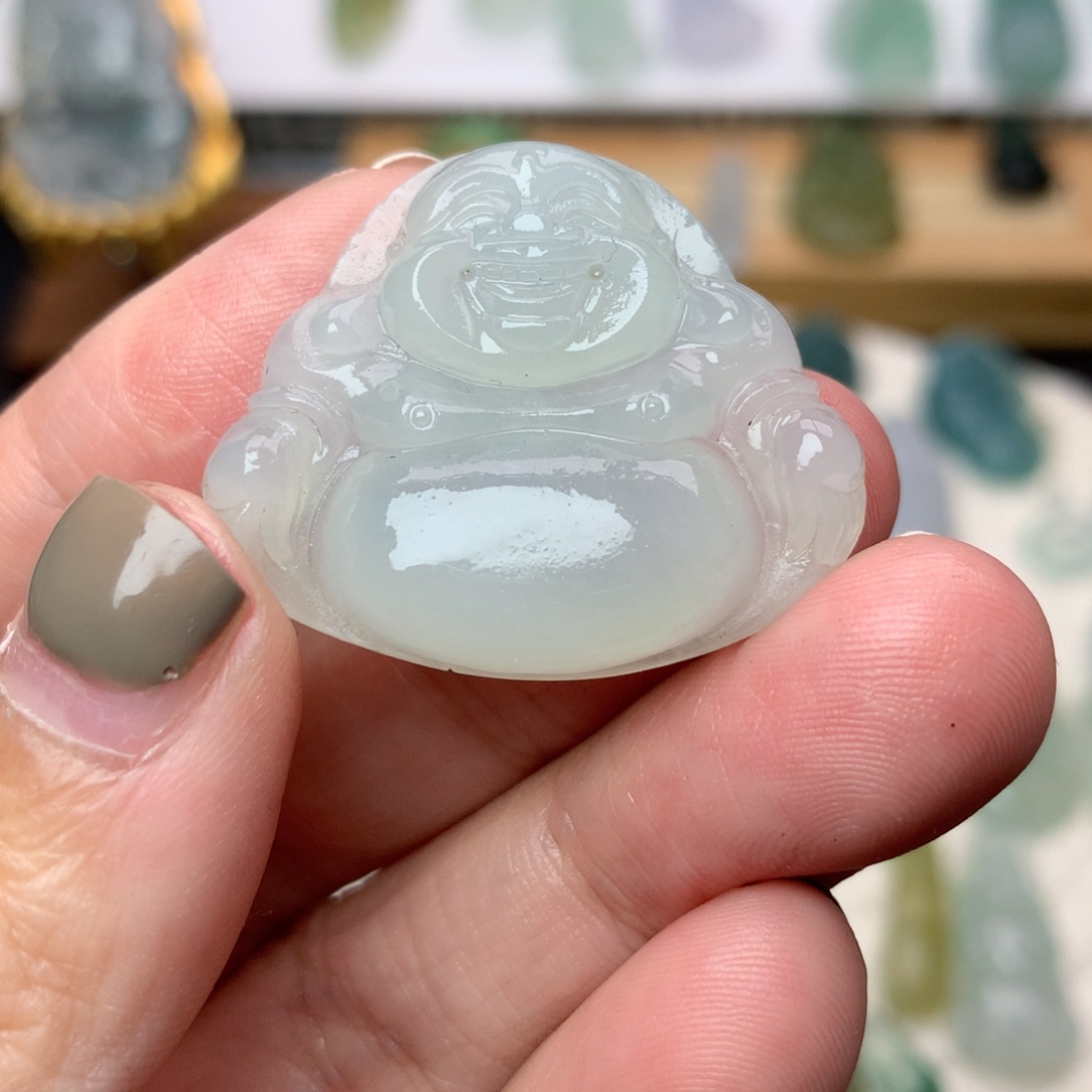 未镶嵌定制翡翠佛公