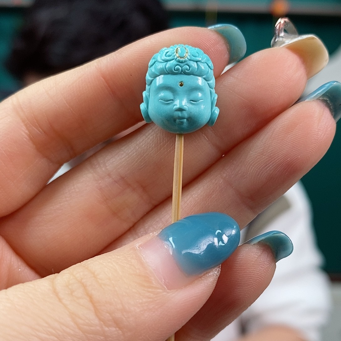 绿松石珠宝奇石未镶嵌