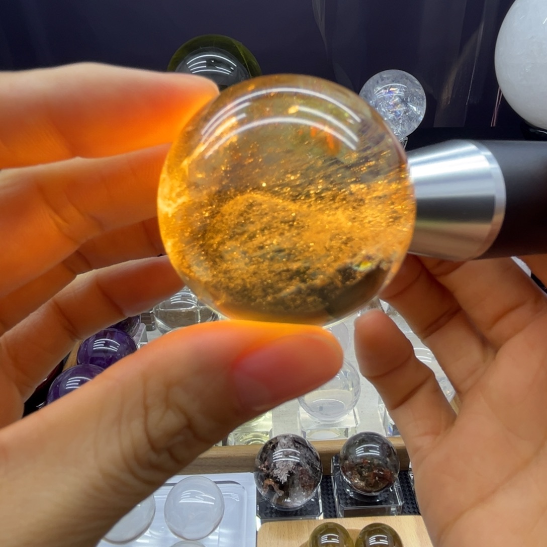 珠宝半成品未镶嵌水晶4.27公分