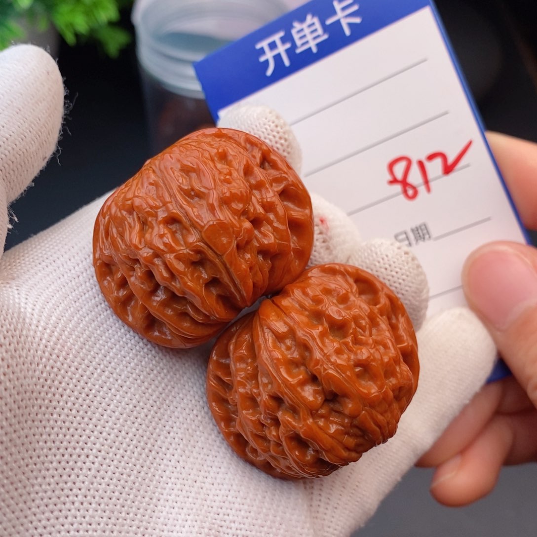 文玩核桃把件39磨盘812