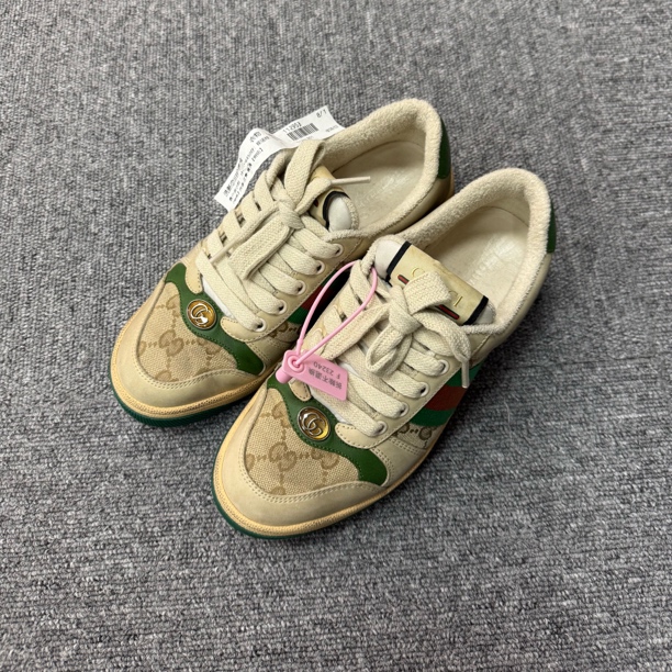 99新 AMIPARIS Gucci 经典脏脏鞋35码