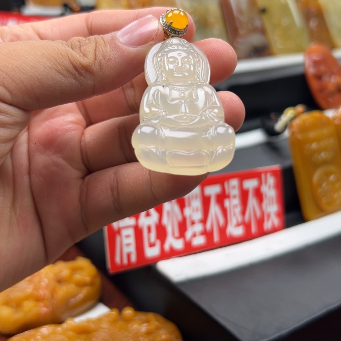 石英质玉（黄龙玉）未镶嵌多样性发货，发其一