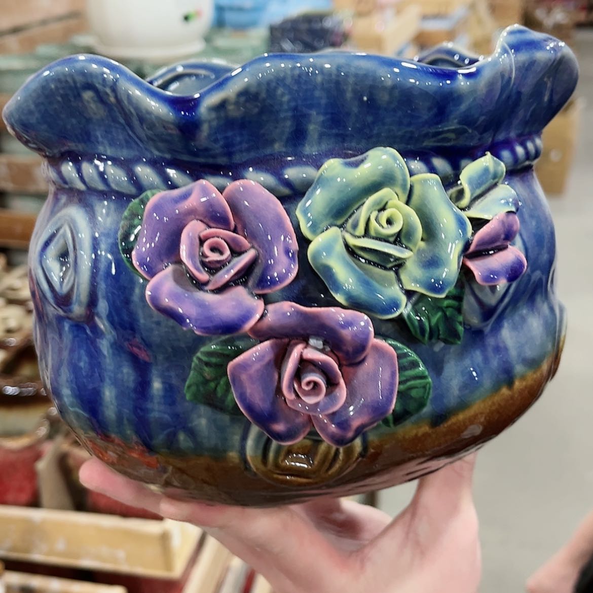 【闪购商品】陶瓷陶瓷多肉植物花盆