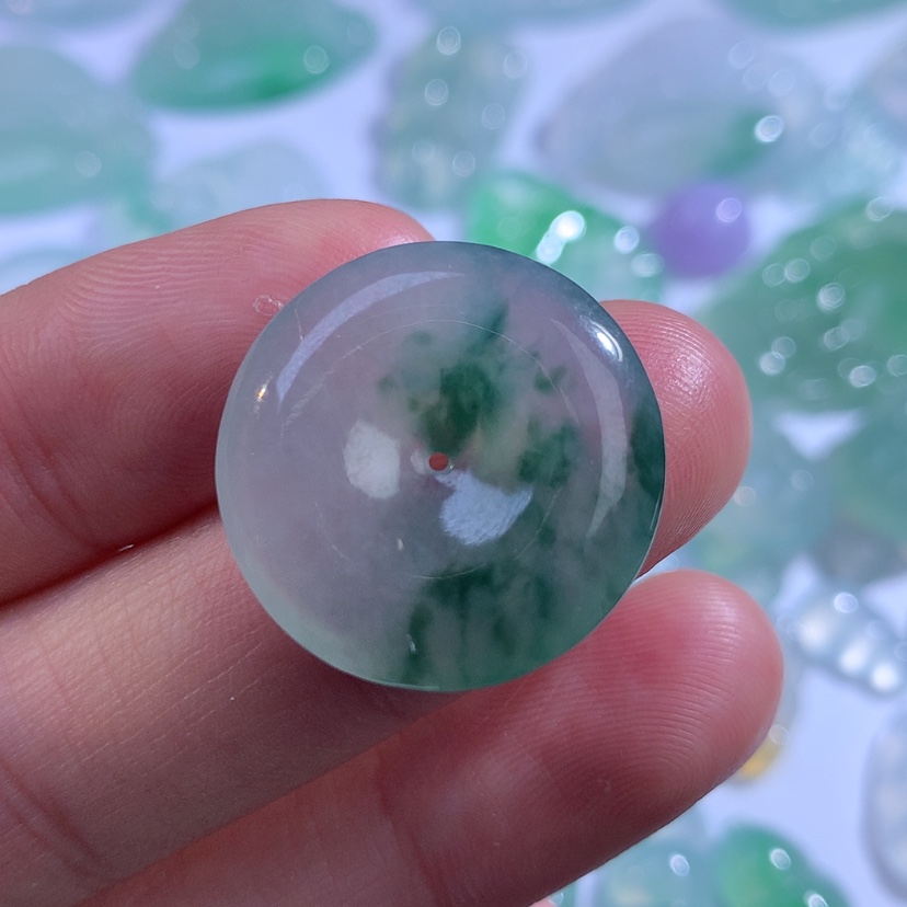 【闪购商品】翡翠颈饰未镶嵌缅甸A货翡翠