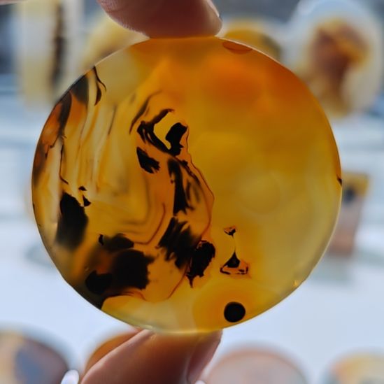 雅***室玛瑙/玉髓未镶嵌吊坠(不含链)