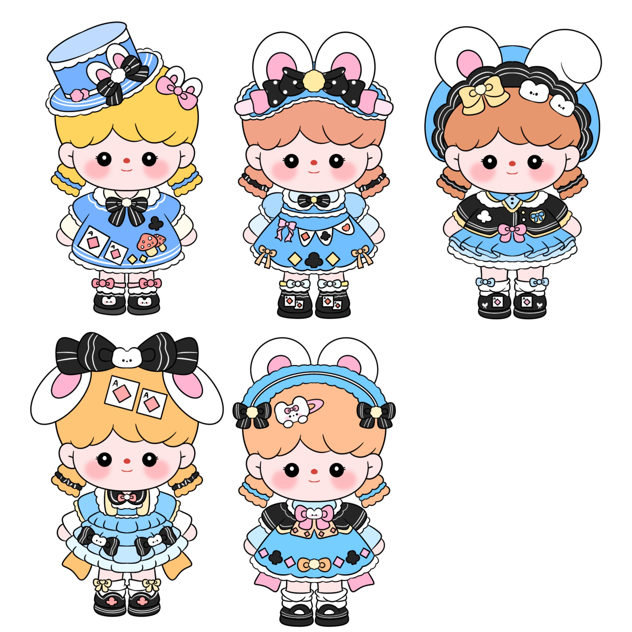 卡通Miu娃粘土手工制作挂件包挂钥匙扣转转乐