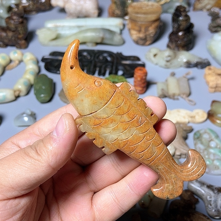 和田玉未镶嵌颈饰103