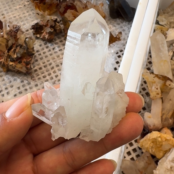 用***7水晶珠宝半成品未镶嵌