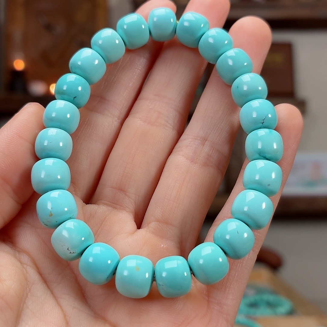 18K金镶嵌绿松石珠宝奇石