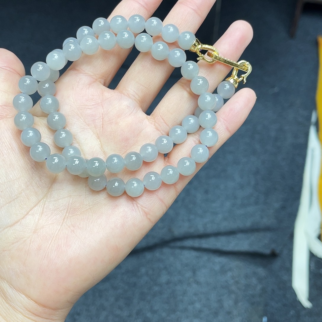 和田玉未镶嵌手镯项链