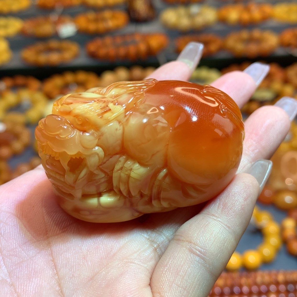 【闪购商品】未镶嵌吊坠(不含链)琥珀