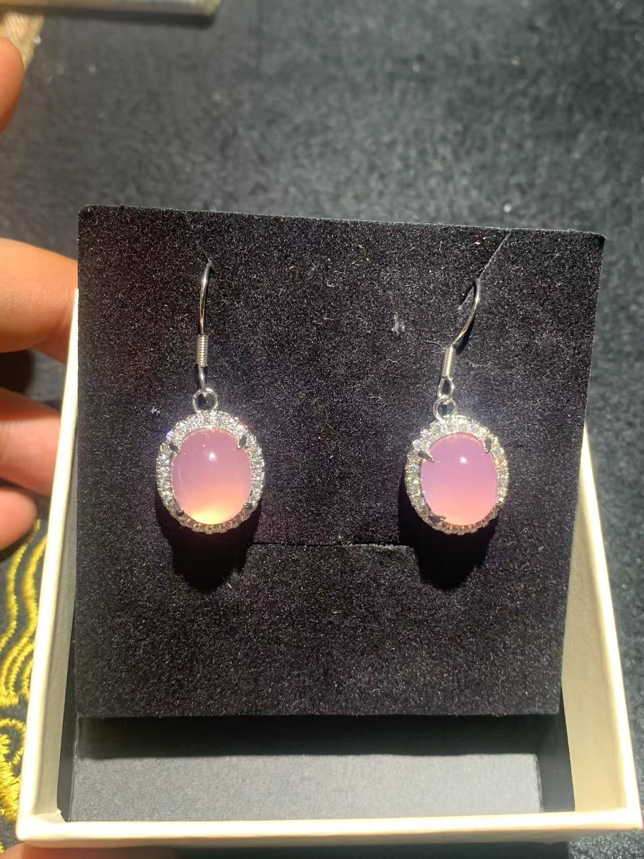 合金耳饰 满钻豪镶新款耳坠-67