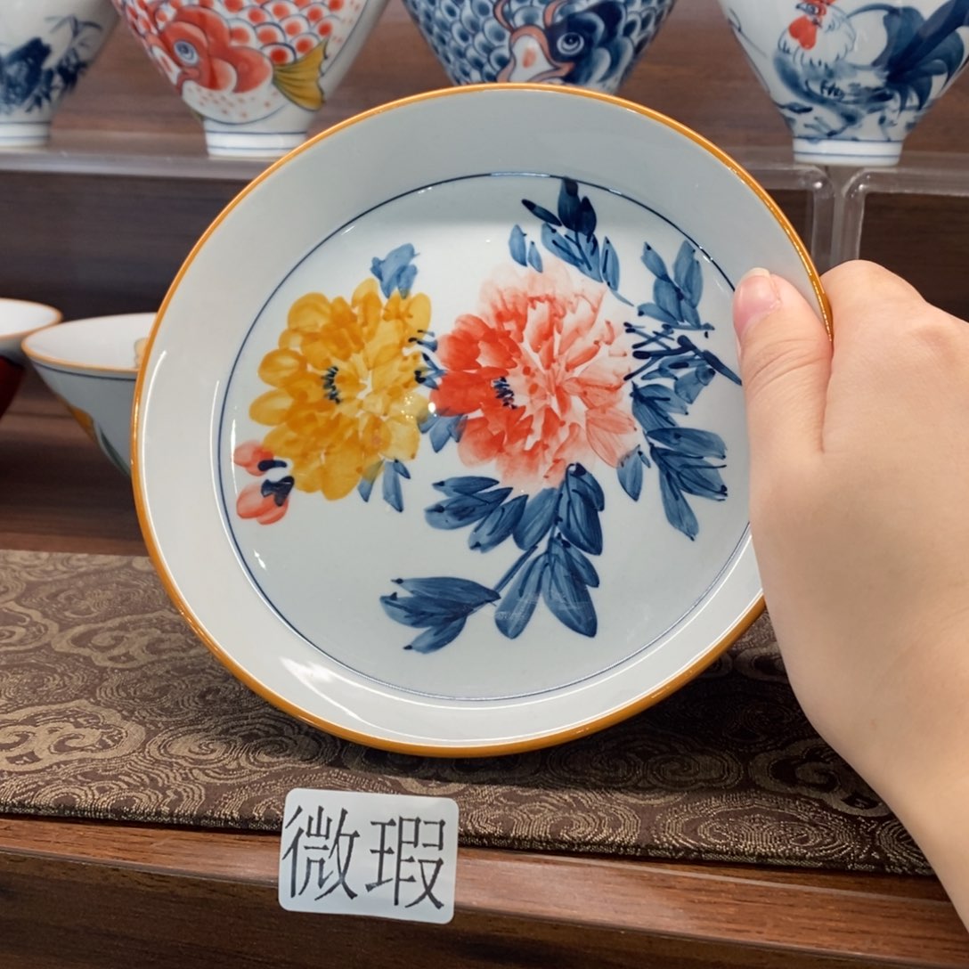 釉下彩手工绘制手工绘制
