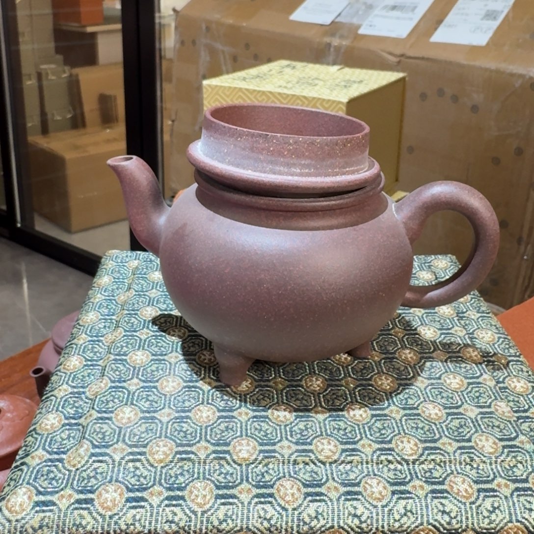 茶壶紫砂原矿原石的制作方法