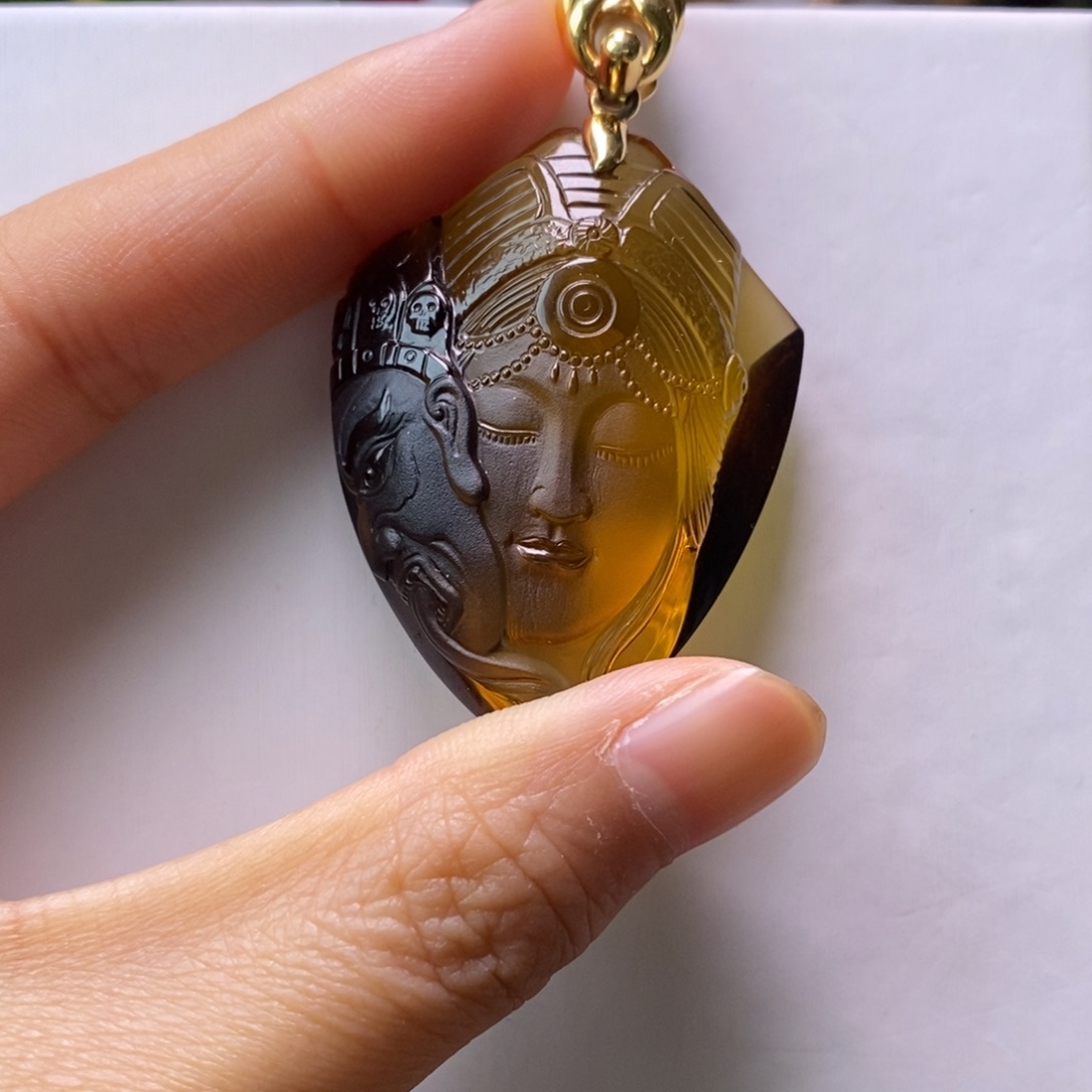 水晶水晶18K金镶嵌JP36123飞飞