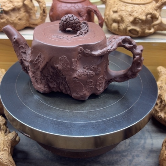 茶壶紫砂全手工制作