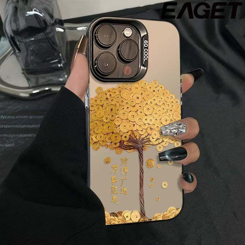 新款摇钱树适用iphone16手机壳苹果15promax/14防摔13pro12创意11