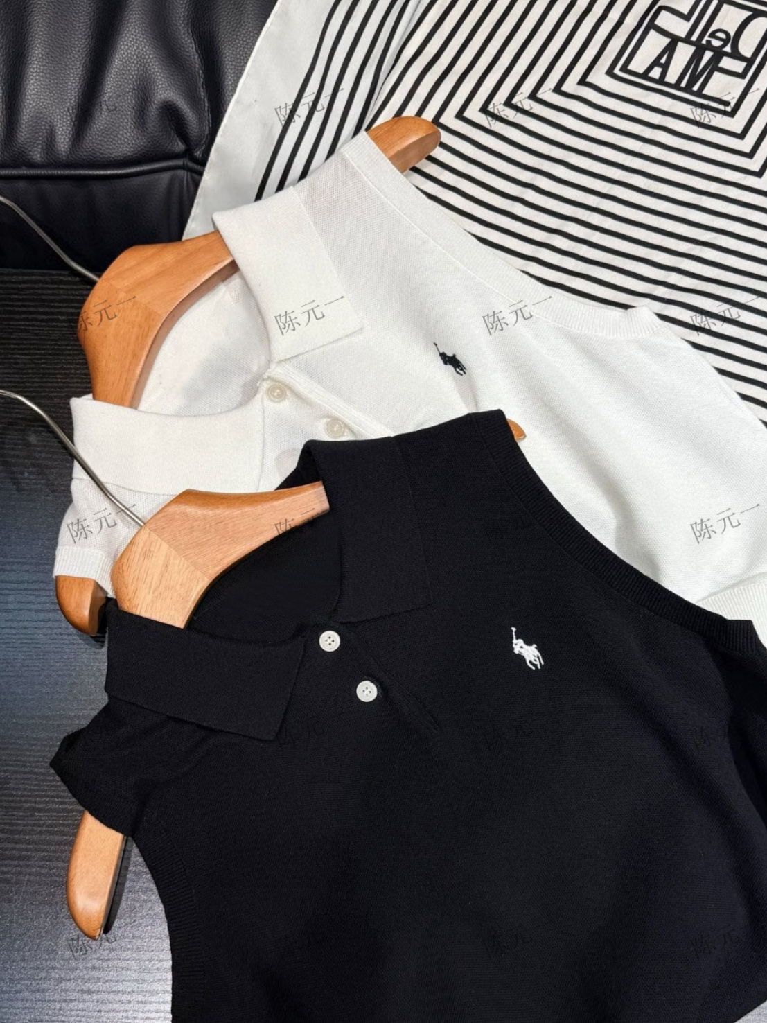 【陈元一】小马棉织无袖背心