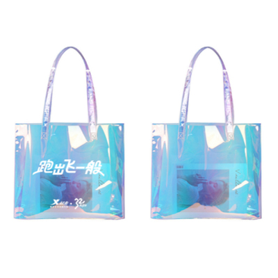 镭射PVC手提袋（随机一个）