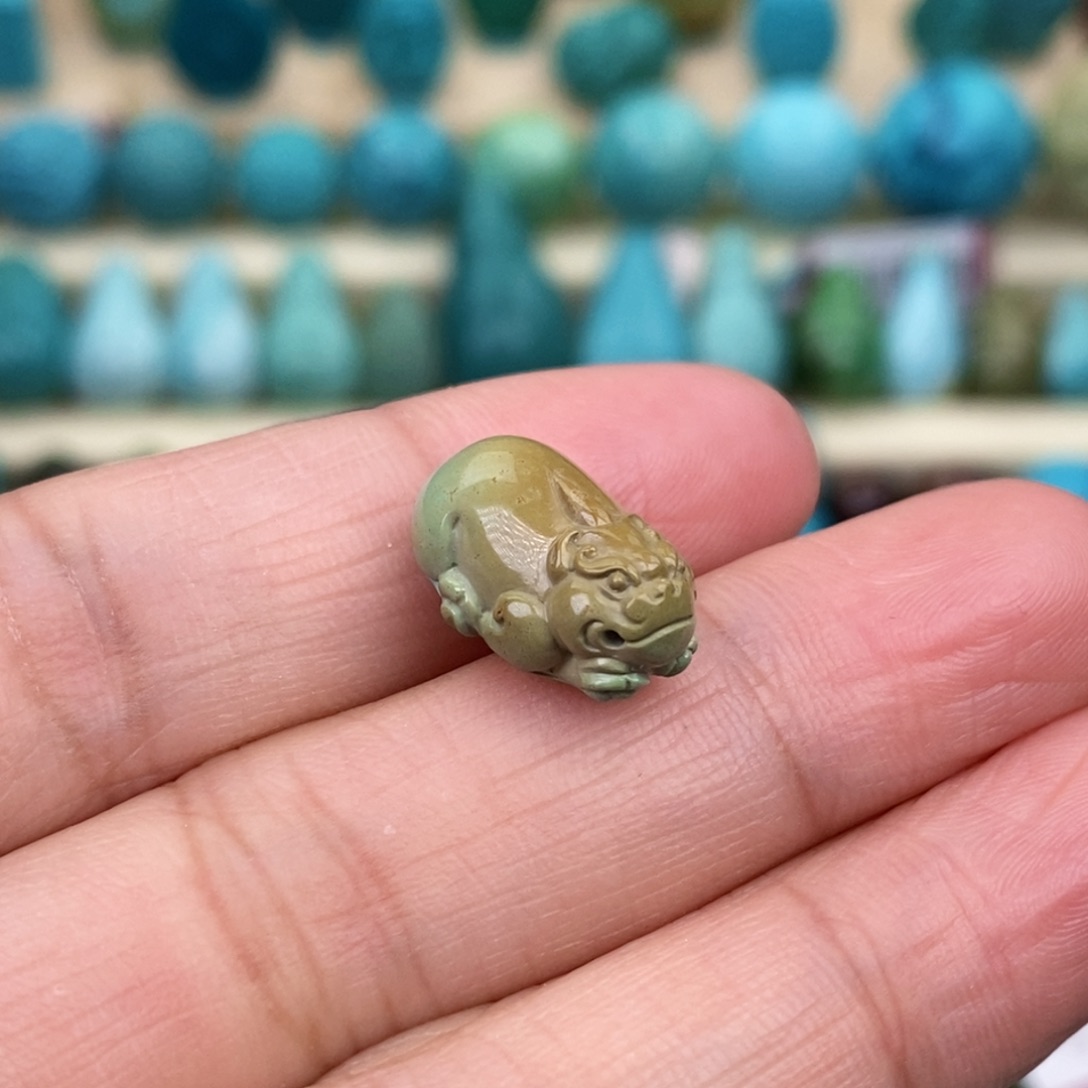 绿松石珠宝奇石未镶嵌