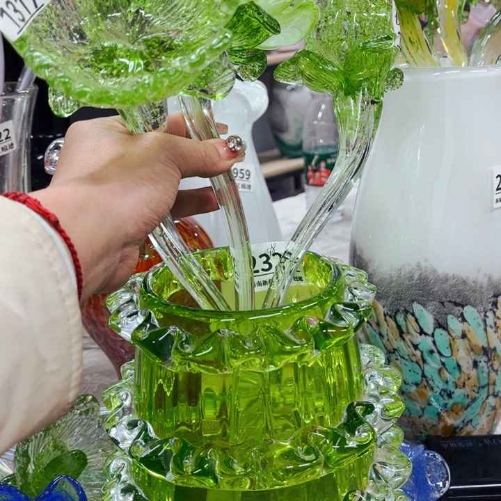 琉璃2328 家悦美居琉璃花瓶