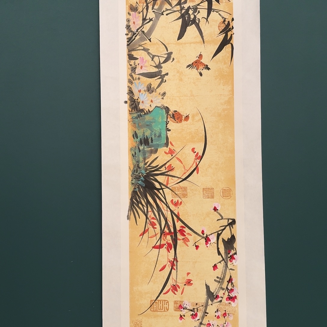 国画丁老师的作品