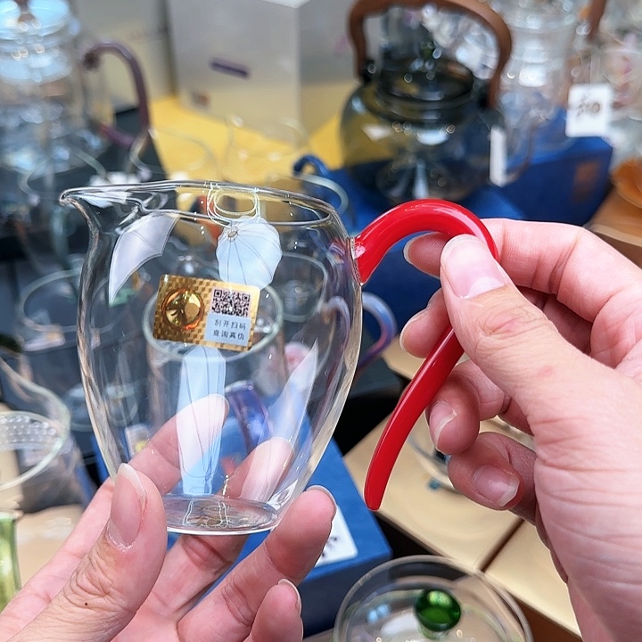 禾器丹红怡然公道杯