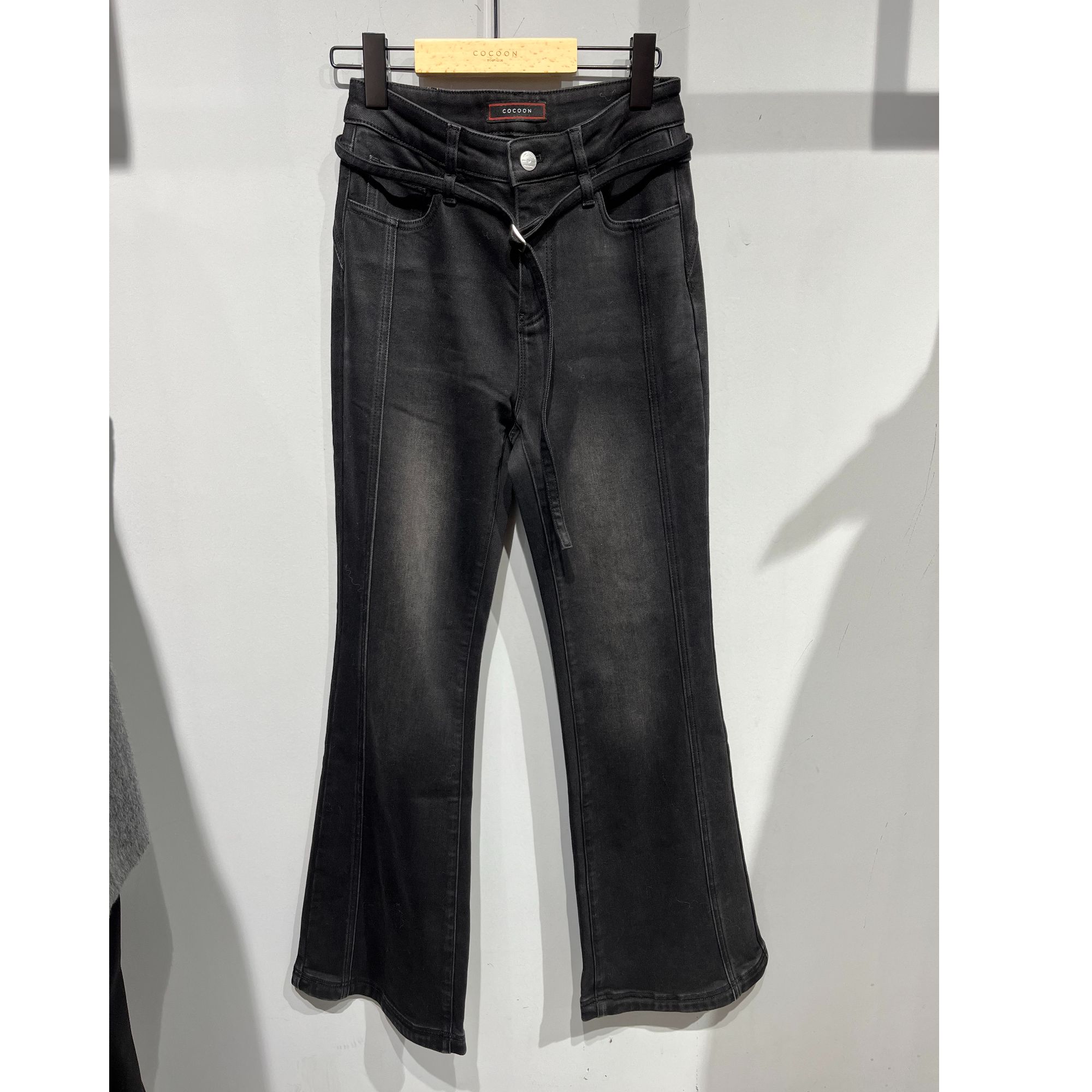 COCOON 可可尼 简约直筒牛仔裤25年冬25410AC173339——1699