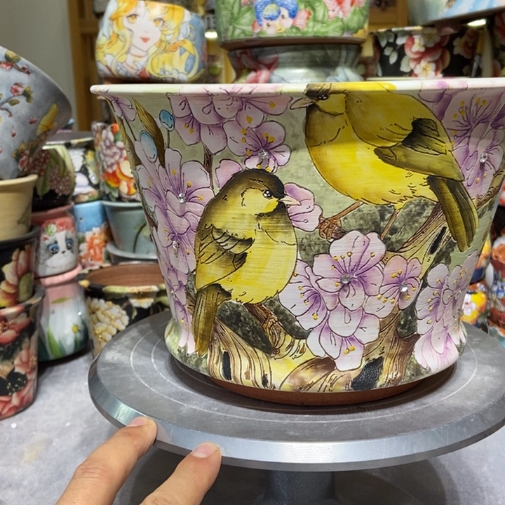 景德镇艺术手绘作品