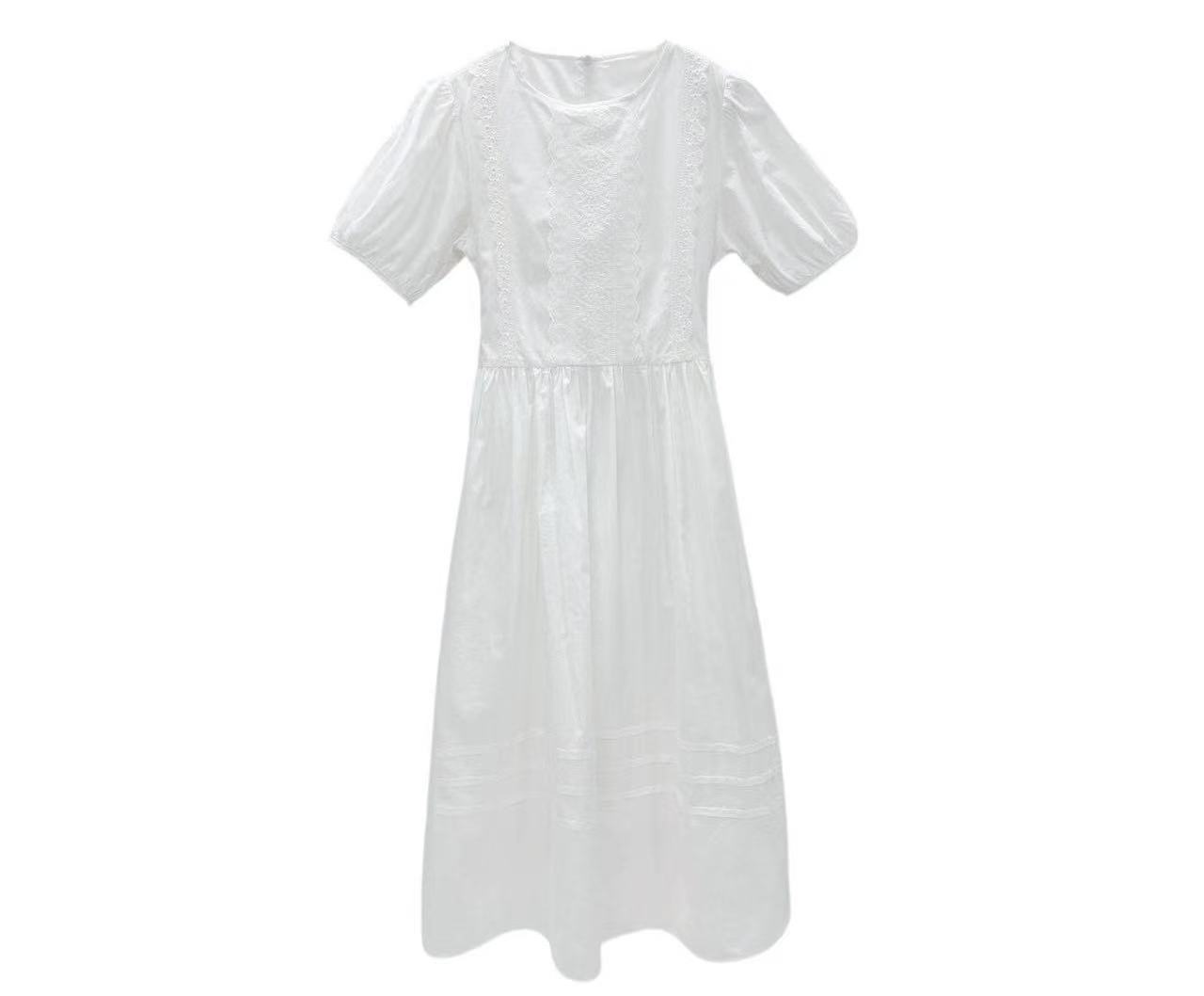 【绿子专项】高品质25022纯色新款时尚连衣裙