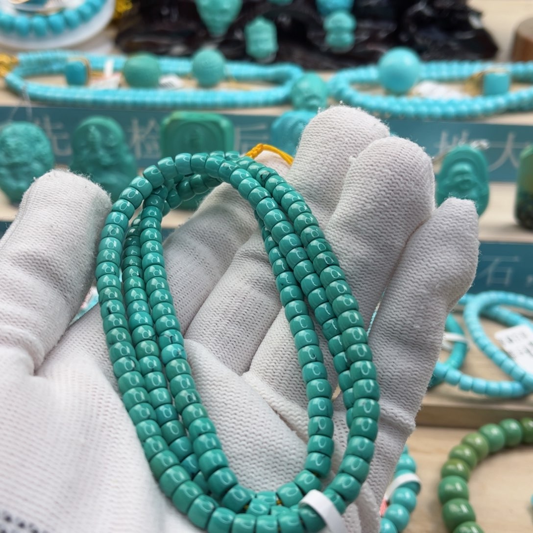 绿松石珠宝奇石未镶嵌