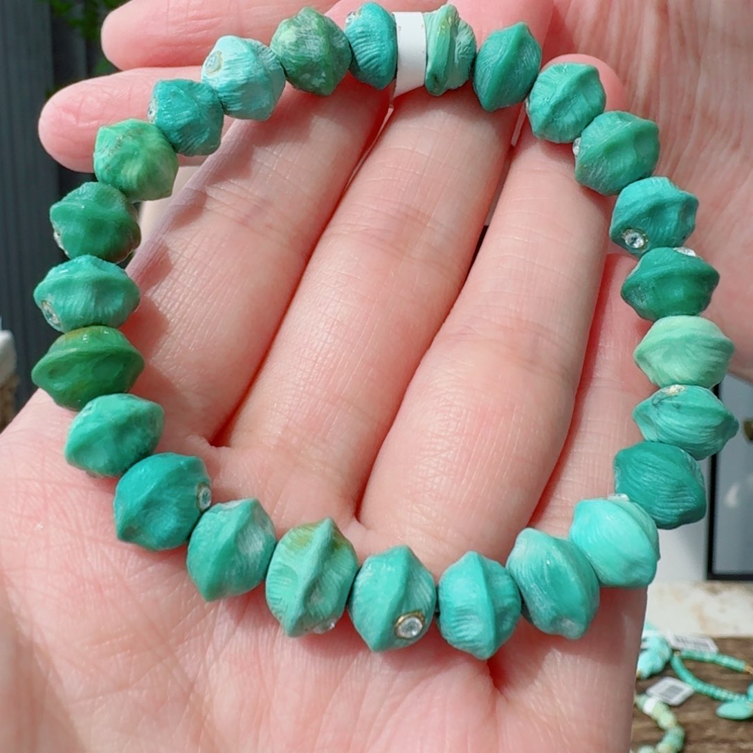 未镶嵌绿松石珠宝奇石