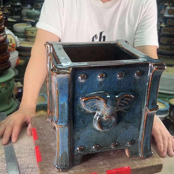 泳坤堂石湾盆微瑕