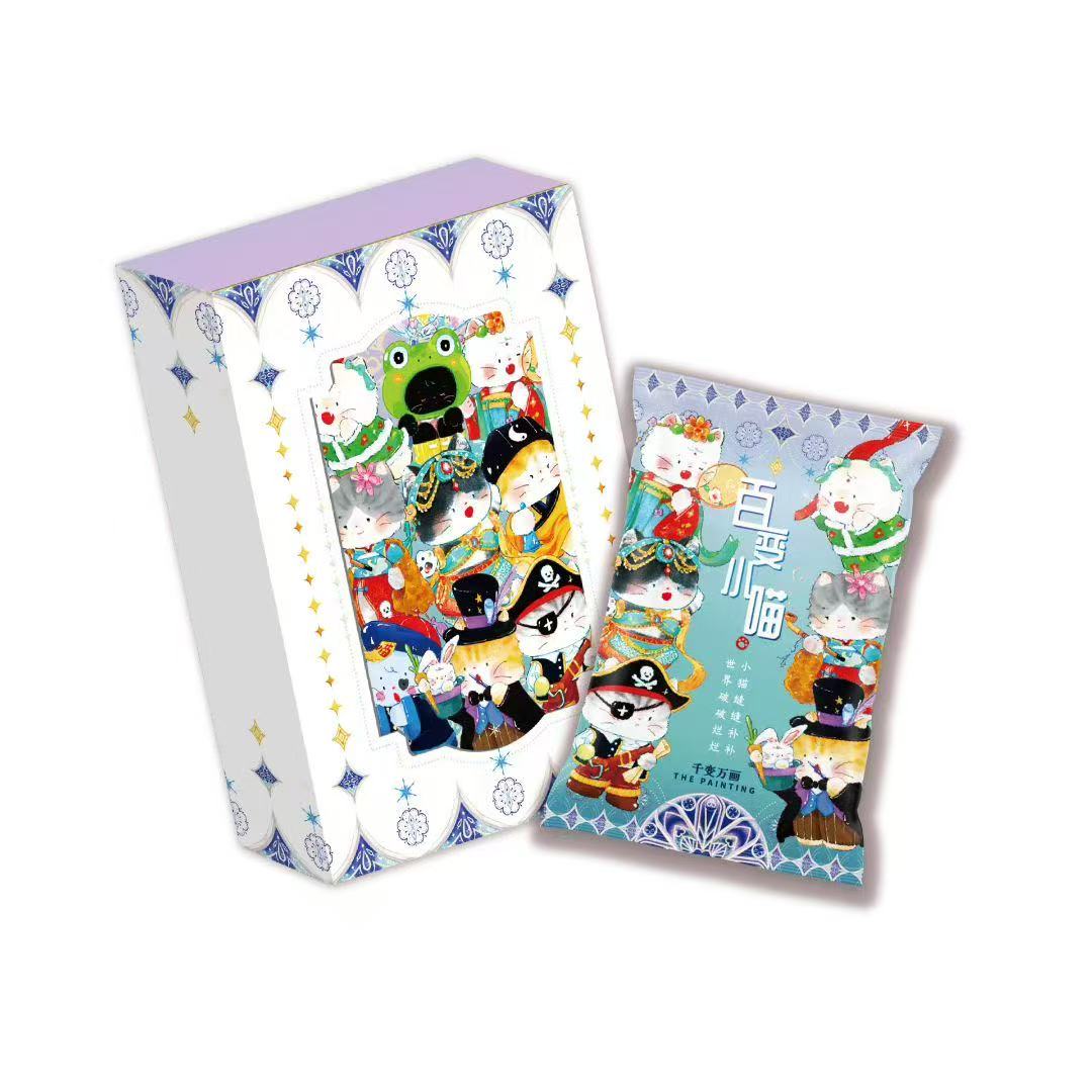 【福隐玩法】千变万化百变小喵第三弹收藏卡代拆