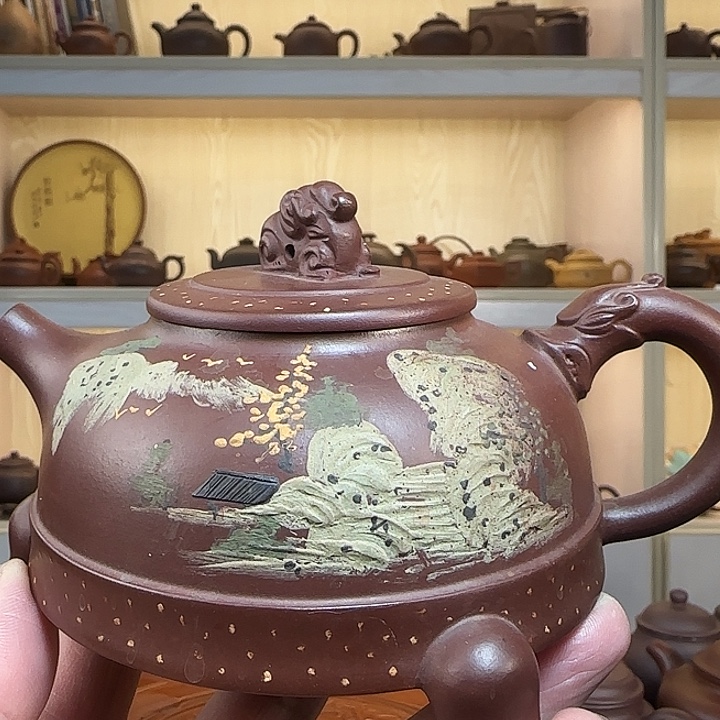 善***待紫砂茶壶宜兴紫砂工艺