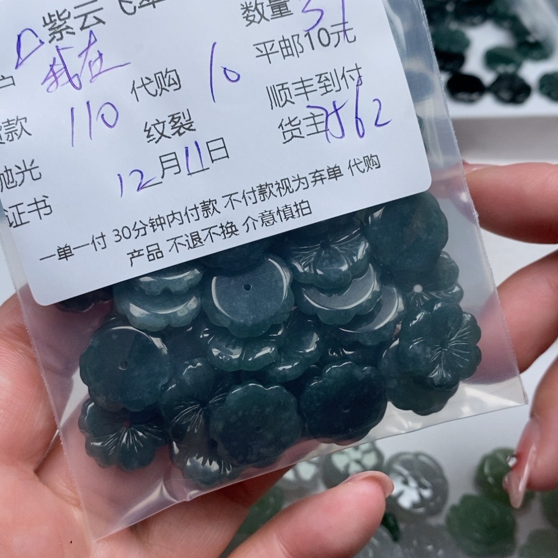 我***鱼翡翠未镶嵌颈饰翡翠