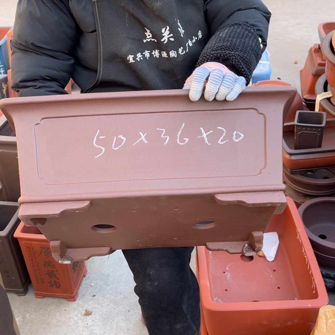 紫砂花盆盆景艺术