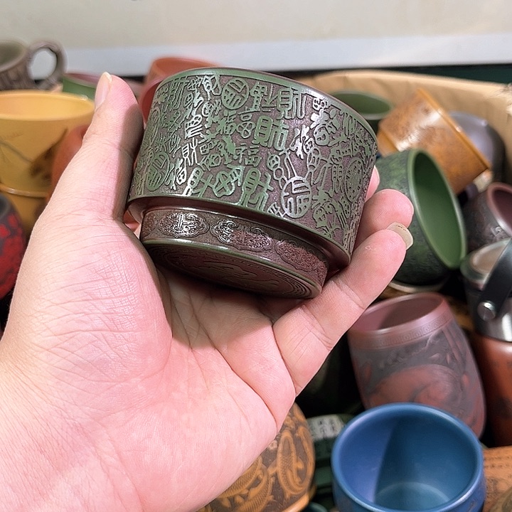 茶杯紫砂全手工紫砂主人杯