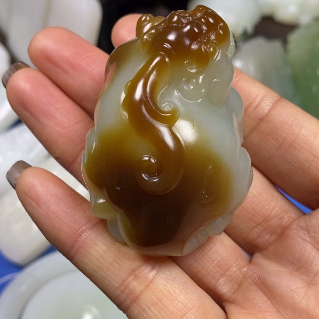 和田玉把件未镶嵌