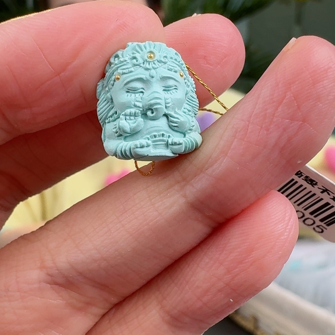 绿松石珠宝奇石未镶嵌