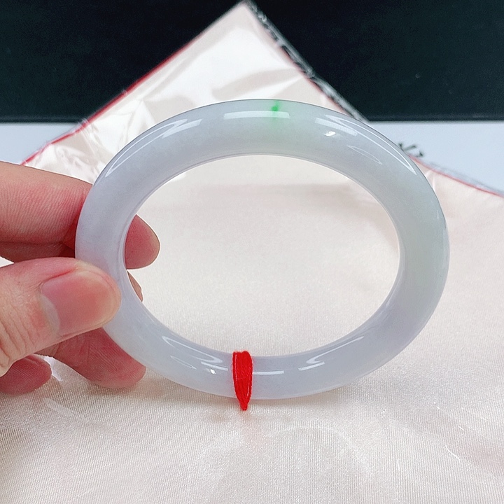 翡翠未镶嵌手镯圈59.3。04214