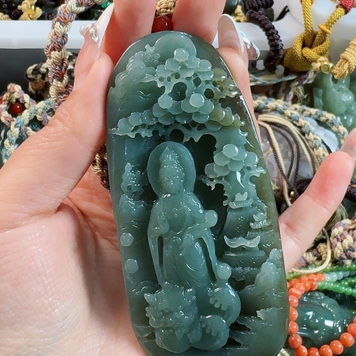 和田玉把件未镶嵌