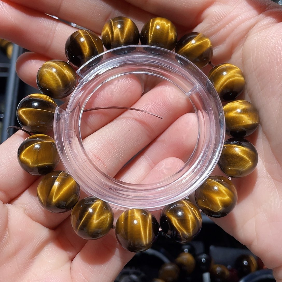 木变石（虎睛石）手链未镶嵌a****3