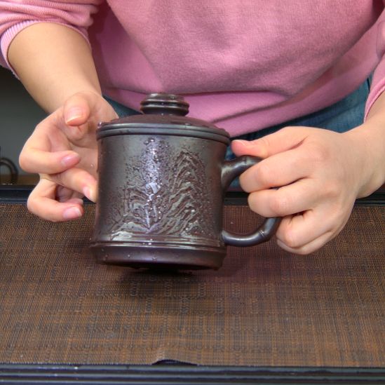 茶杯紫砂高货放漏