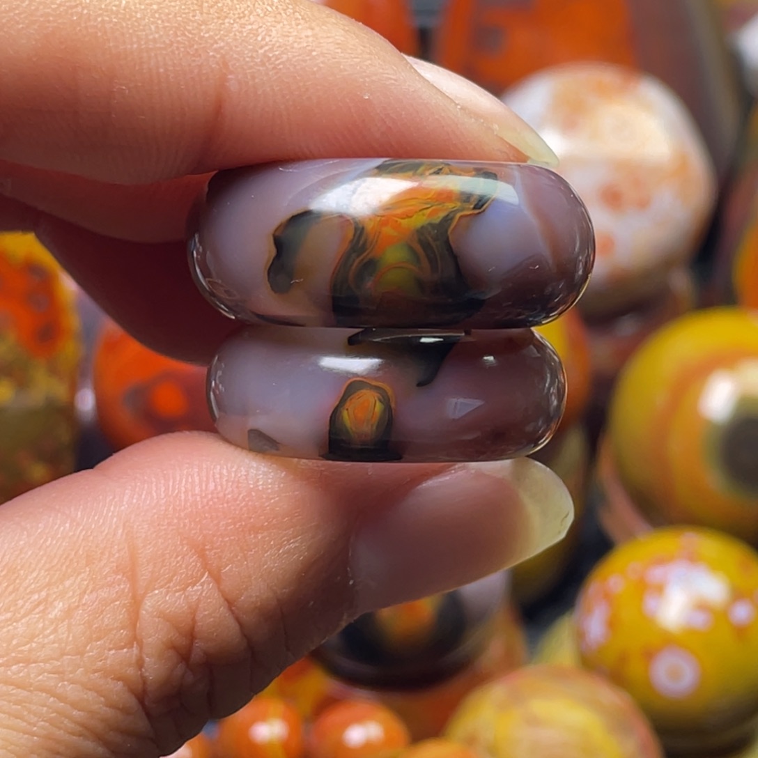 玛瑙/玉髓未镶嵌颈饰