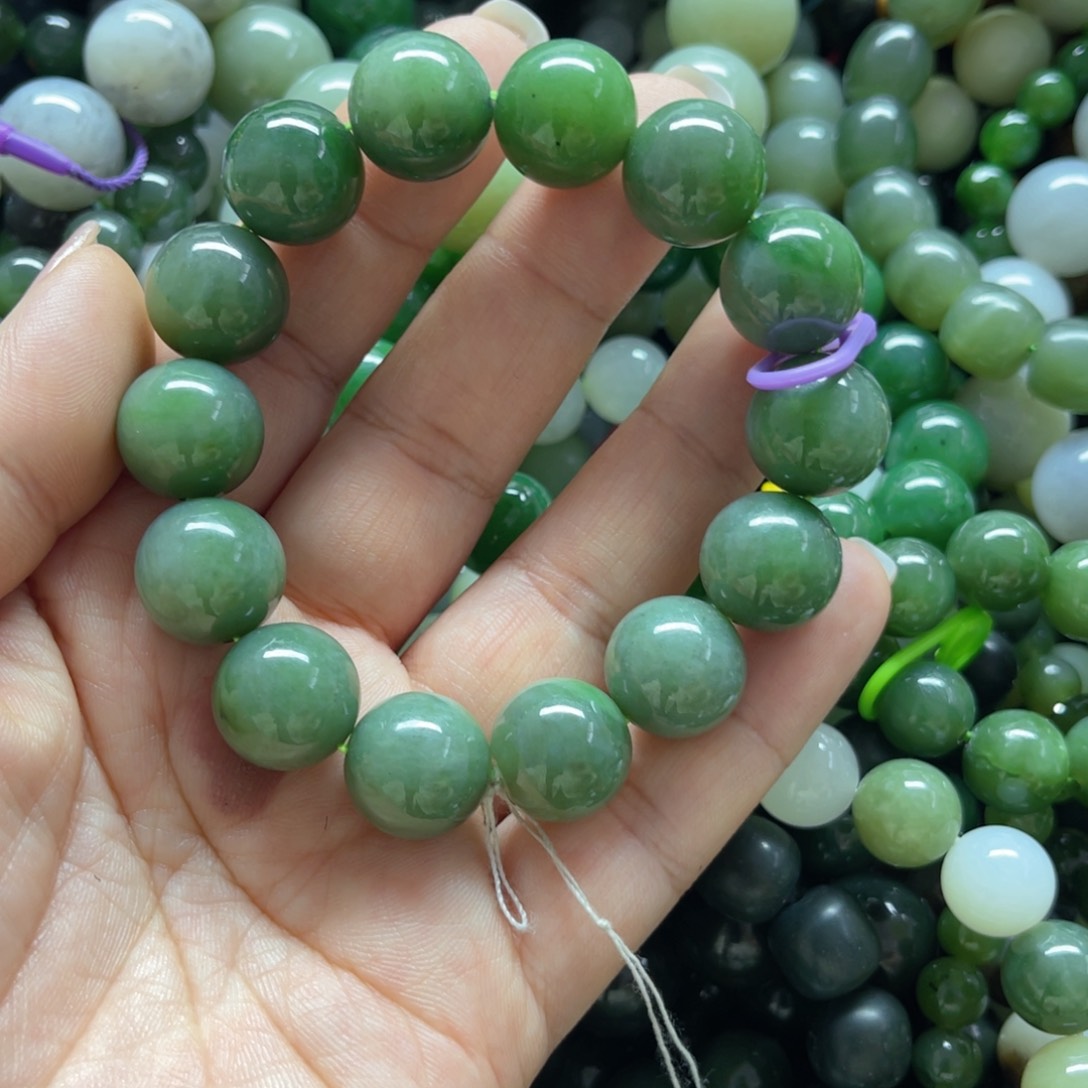 和田玉手链未镶嵌